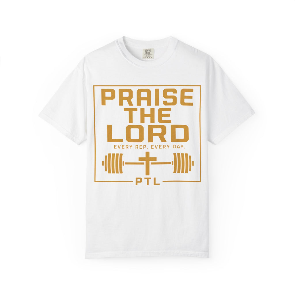 Praise The Lord Workout T‑Shirt — Faith & Fitness Graphic Tee