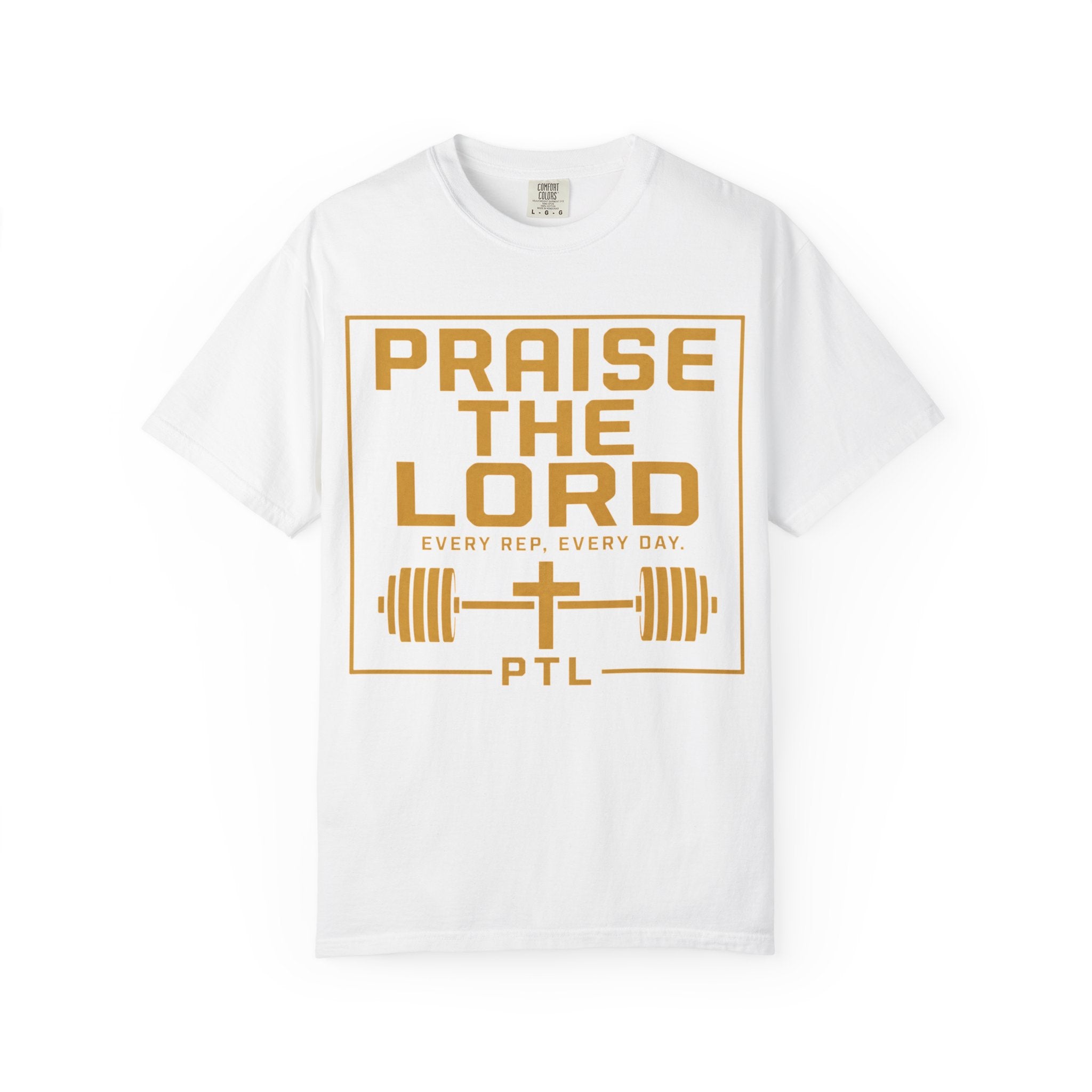 Praise The Lord Workout T‑Shirt — Faith & Fitness Graphic Tee