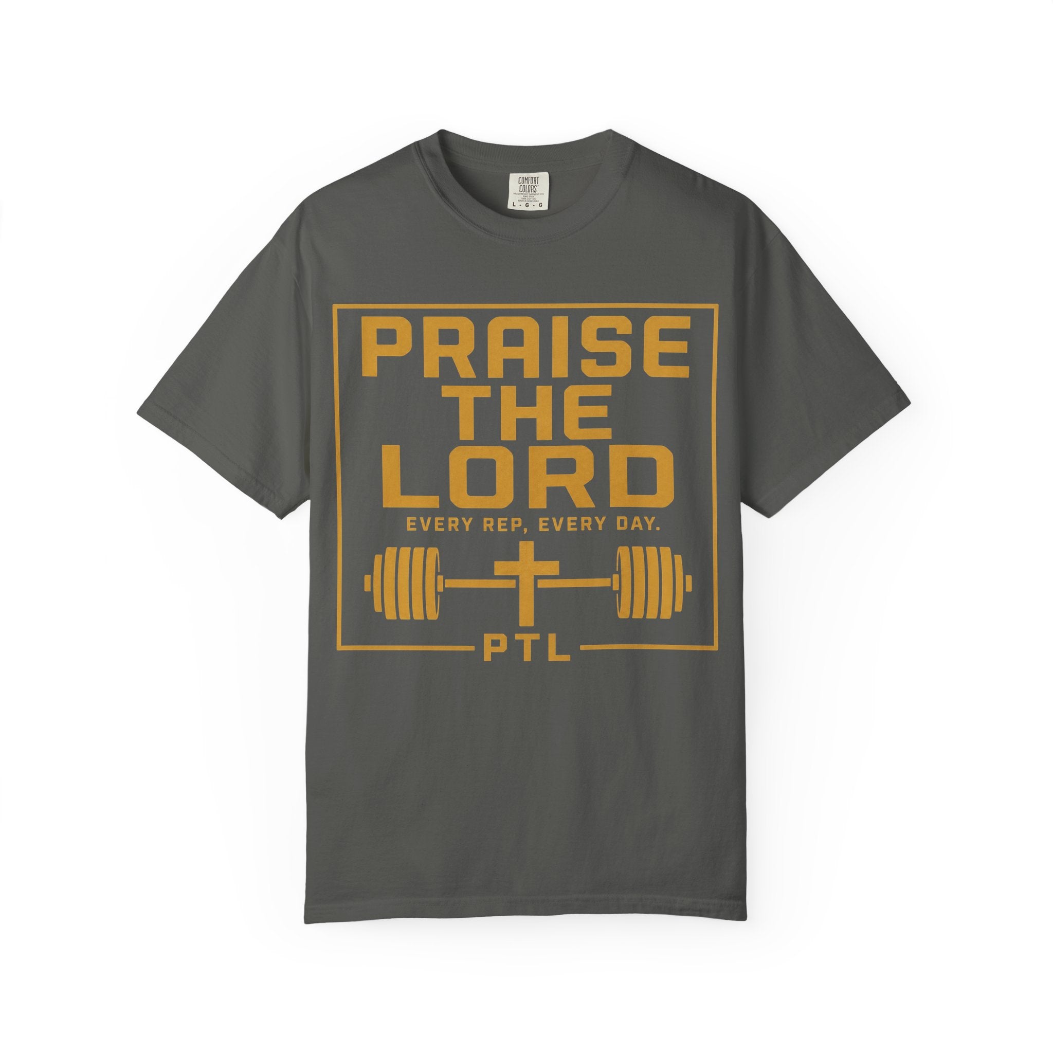 Praise The Lord Workout T‑Shirt — Faith & Fitness Graphic Tee