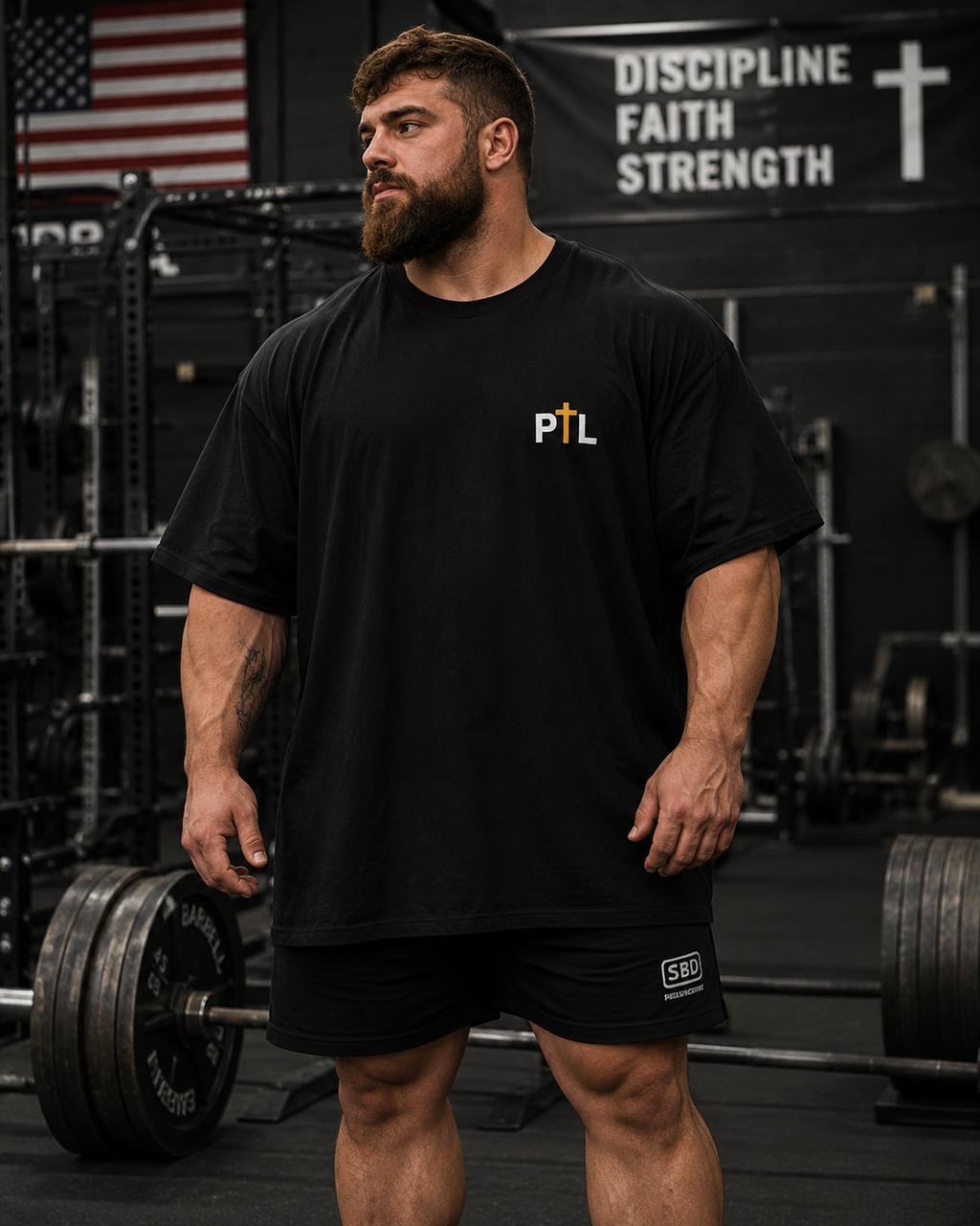PTL 'Protect The Lifter' Gym T-Shirt — Faith & Fitness Pumpcover