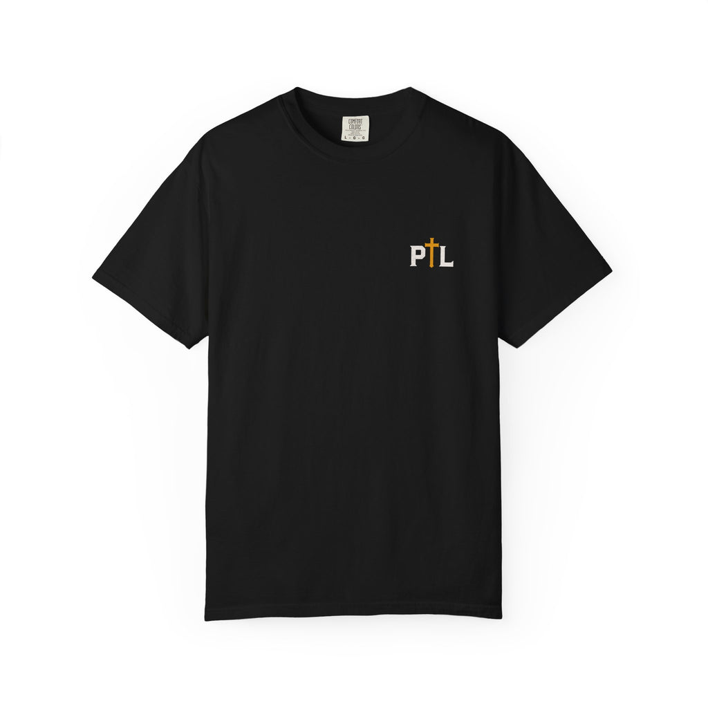 PTL 'Protect The Lifter' Gym T-Shirt — Faith & Fitness Pumpcover